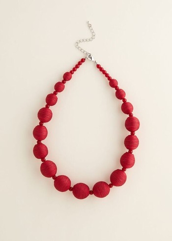 Phase Eight Wrapped Beaded Jewellery Red Canada | EXMSUQ-413